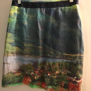 Anthropologie meadow rue Tuscan skirt size 4